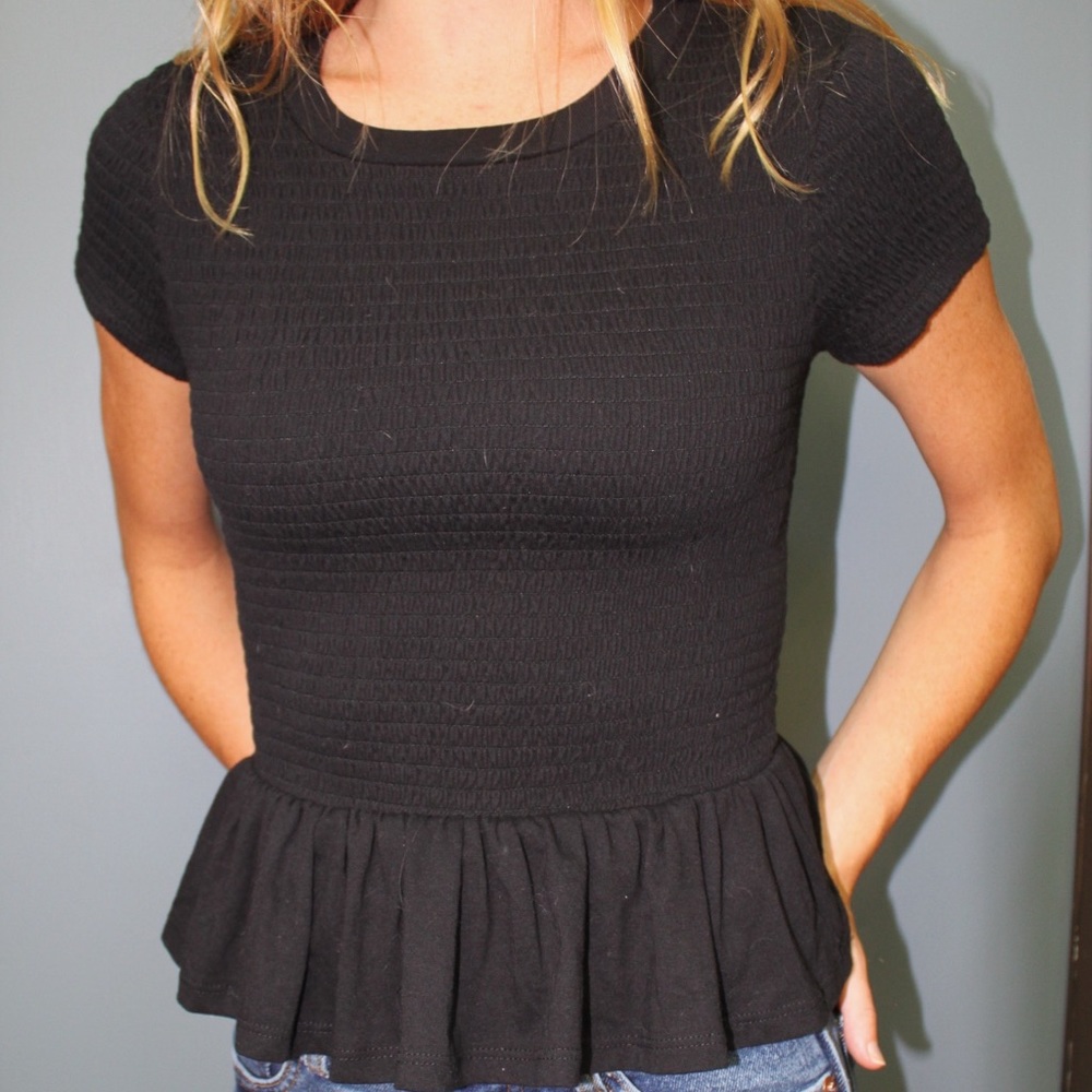 Peplum top